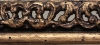 Or antique patin� us� baroque ajour� invers� 68X34 mm